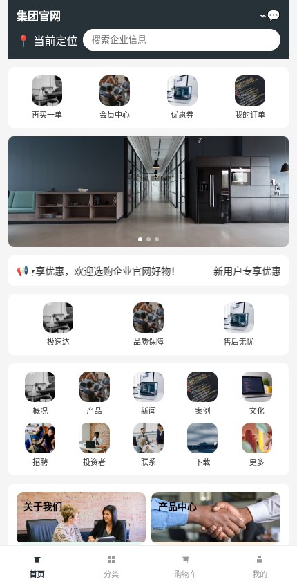 企业官网 · 经典商城