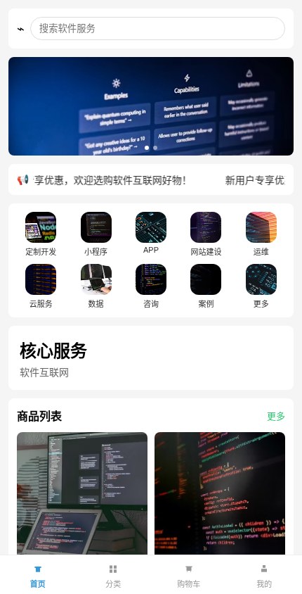 软件互联网 · 简约精选 模板预览